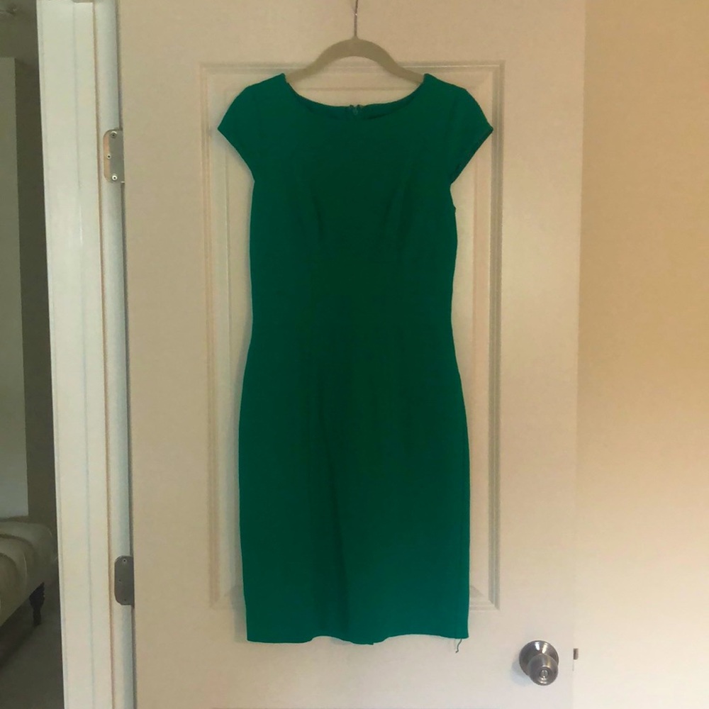 Emerald Green fitted Dress